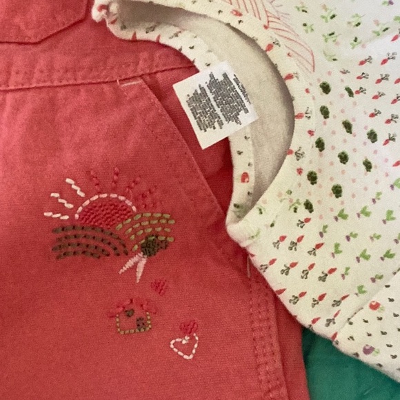 Carhartt Pink Kids Overalls - Picture 5 of 12